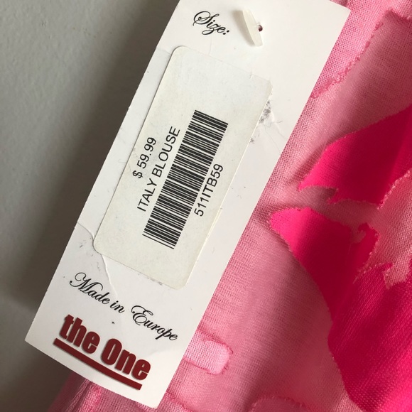 ✨Rare✨The One KISS ME 💋 Tank Top Pink - Picture 7 of 8